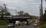 NJT 4538 heads back to Raritan as it crosses the Route 202 Bridge